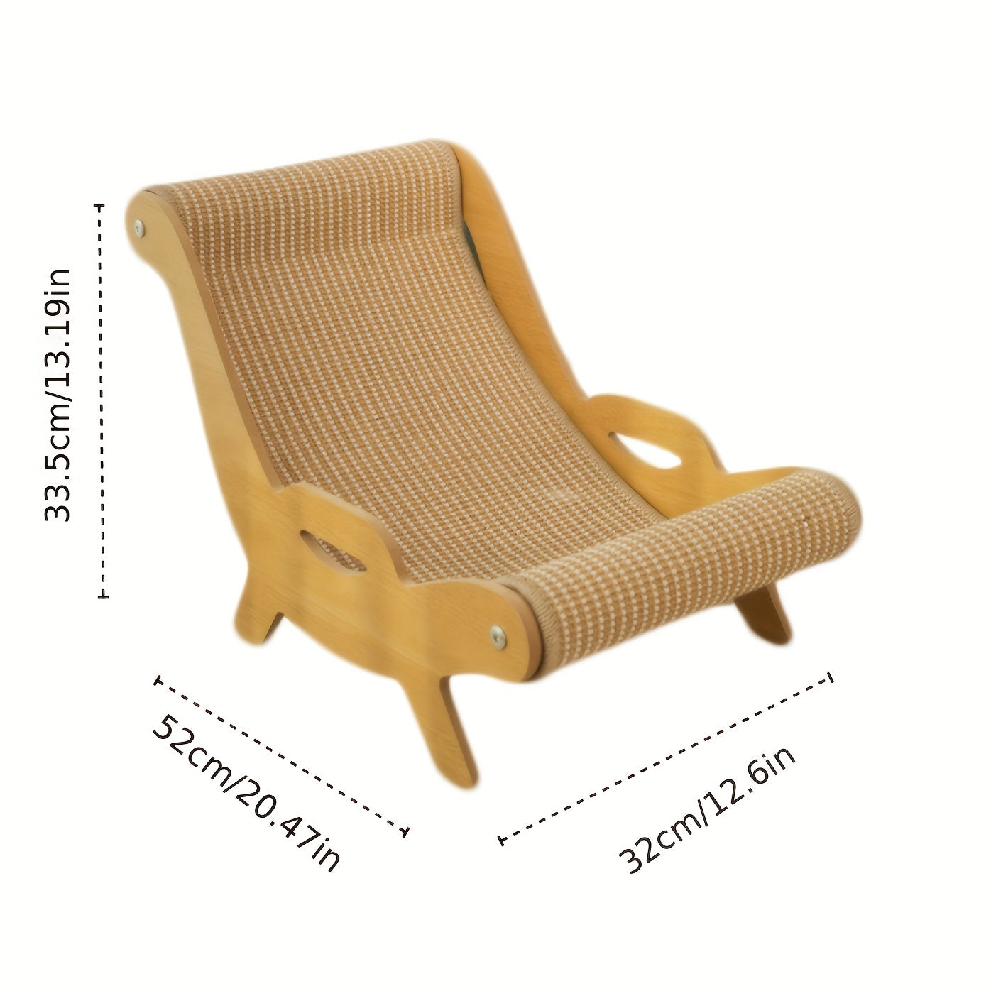 Sturdy Elegant Sisal Cat Scratching Chair - Durable Scratch-Resistant Pet Furniture with 3 Styles, High-Quality Large Cat Resting Area for Indoor Cats, Scratch-Resistant Design for Climbing, Resting & Play, Cat Furniture, Cla