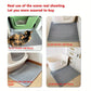Double Layer Cat Litter Mat, Anti-splash Dust Control Easy To Clean Indoor Cat Cleaning Mat Trapping Box