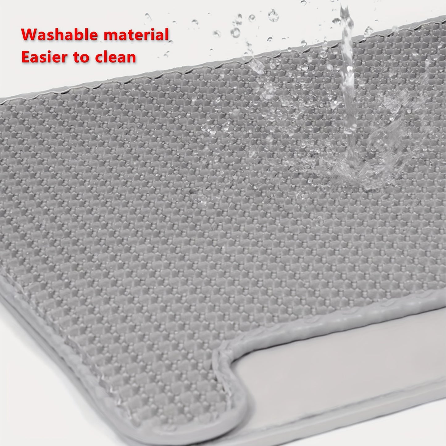 Double Layer Cat Litter Mat, Anti-splash Dust Control Easy To Clean Indoor Cat Cleaning Mat Trapping Box