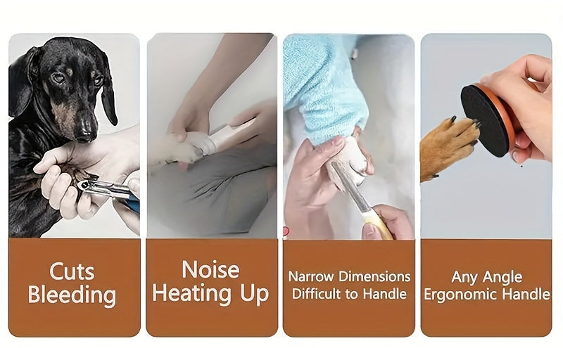 Pet Nail Care | Dog Nail File | Scratch Square for Dogs | Stress-Free Nail Care | Durable PP Material