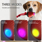1 interactive intelligent dog ball toy, sports bite resistant dog ball, USB charging, tail rope mobile ball with light dog barking, indoor pet rolling game, suitable for small/medium-sized dogs, relieves boredom and stimulate