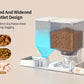 Smart Automatic Cat Feeder and Water Dispenser All-in-One with App Control, Large Capacity Wet/ Food Storage, Enabled,, Voice Control via Alexa/ Assistant, -Waste System,  & Wet Food Dispenser, Remote Monitoring, Low Voltage