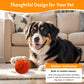 The smart dog toy ball features automatic moving, bouncing, and rotating functions, as well as an intelligent sleep mode and tap-to-start function. Made of E-TPU material, it is a dynamic rolling ball specially designed for m