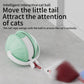 Automatic Cat Toy - Interactive Cat Toy, USB Rechargeable, Glowing Design for Indoor Play and Mental Stimulation, Fun Design, Fake Mouse, Replaceable Hanging Ornaments, Laser Cat Toy