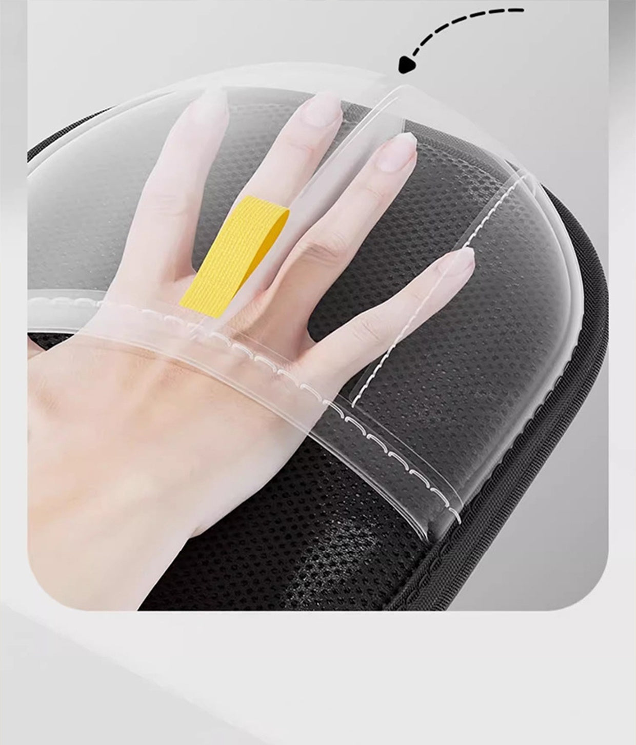 Two Household Hair Removal Brushes, a Pet Hair Removal Tool, Static Electricity Hair Removal Gloves, Reusable, Convenient And Quick, Suitable for Various Environments.