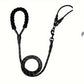 JOYTALE Reflective Dual Leash for 2 Dogs - No Tangle Walking Leash with Comfortable Handle