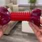 [Heavy-Duty Chew Toy] Apasiri Heavy-Duty Chew for Large Breed & Aggressive Chewers - Beef Flavor Dental Dog Toys With Nylon & Rubber Construction, Indestructible Chew Toy for Puppy Teething, Dental Health - Compatible With Al