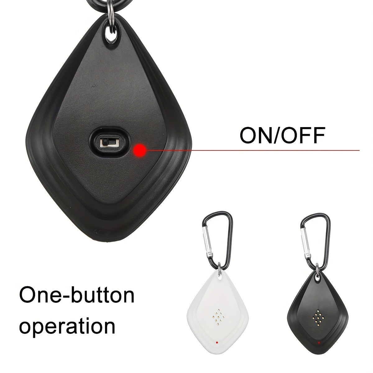 Portable Ultrasonic Mosquito Repellent - USB Charging, Intelligent Frequency Conversion, Protects Your Family from Insects