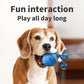 [Electronic Dog Ball for Pets] High-Quality, Durable, Interactive Electronic Dog Ball for Pets - USB Rechargeable, Automatic Rolling Toy, Large and Small Dog Ball with Straps, Ball Launcher, Playful Design, Petsafe Material,