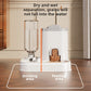 Automatic Cat and Dog Water Dispenser with Integrated Food Basin - Capacity 1-10L, No Battery Required, Modern White Design, Easy to Clean and Moisture-Proof - Durable Pet Hydration Solution, Automatic Pet Feeder, Stylish Pet