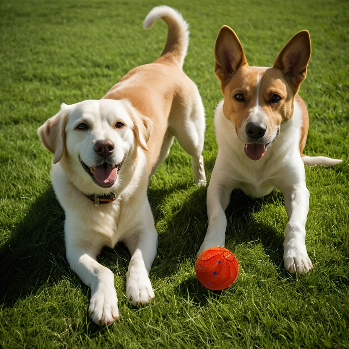 The smart dog toy ball features automatic moving, bouncing, and rotating functions, as well as an intelligent sleep mode and tap-to-start function. Made of E-TPU material, it is a dynamic rolling ball specially designed for m