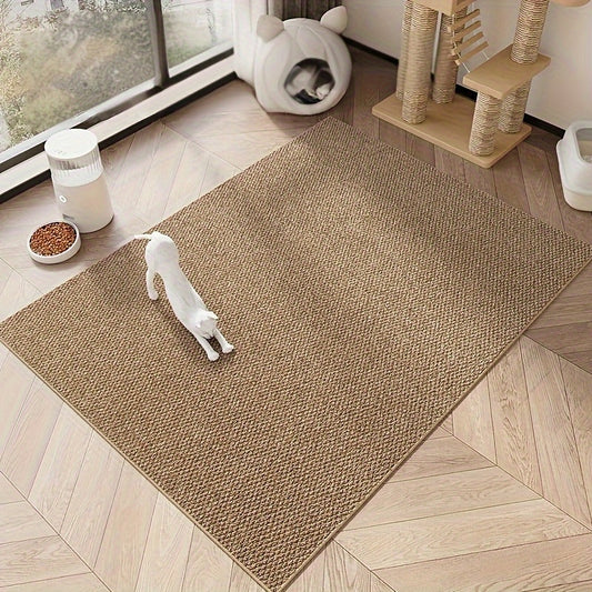 Pet cat scratch mat, pet floor mat, cat nest, dog cage, meal mat