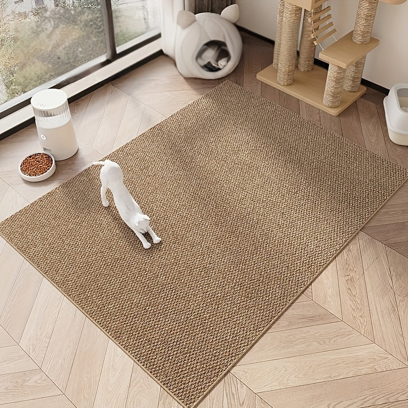 Pet cat scratch mat, pet floor mat, cat nest, dog cage, meal mat