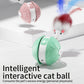 Automatic Cat Toy - Interactive Cat Toy, USB Rechargeable, Glowing Design for Indoor Play and Mental Stimulation, Fun Design, Fake Mouse, Replaceable Hanging Ornaments, Laser Cat Toy