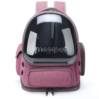 Breathable Cat Bubble Backpack with Large Capacity Oxford Cloth Space Bag
