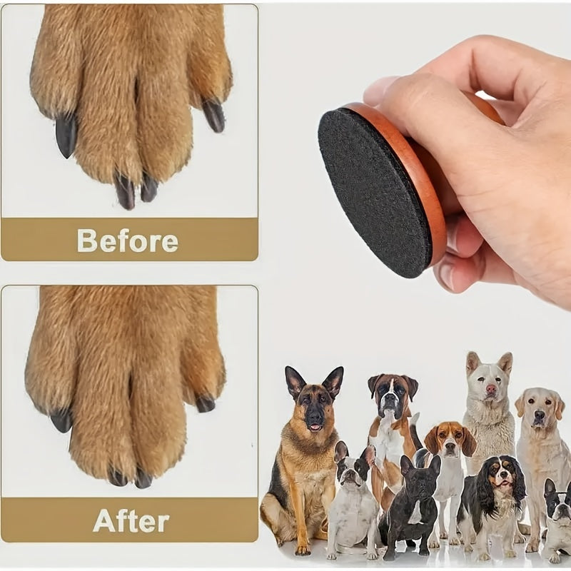 Pet Nail Care | Dog Nail File | Scratch Square for Dogs | Stress-Free Nail Care | Durable PP Material