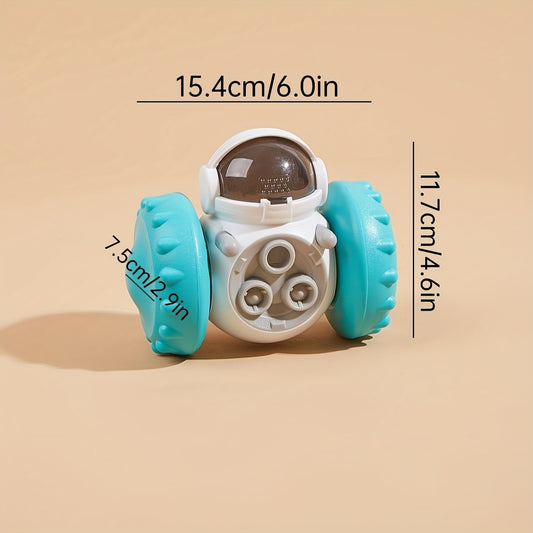 1pc Leak-Proof Interactive Pet Toy for Dogs - Tumbler Puzzle for Fun Training and Teeth Cleaning