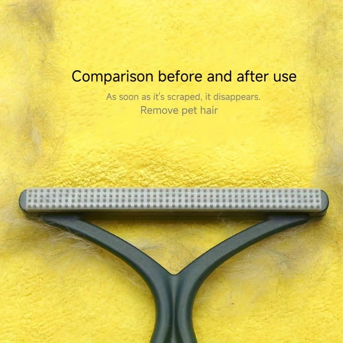 4pcs Reusable Pet Hair Cleaning Kit for Dogs & Cats - Durable Plastic Grooming Tools with Ergonomic Handles, Gentle on Fabric & Carpets, Ideal for Sofa, Furniture & Clothes - Includes Detangling Brush, Deshedding Brush, Flea