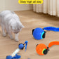 1pc interactive cat and dog toy for indoor cats - rechargeable automatic fast ball, intelligent tail chase and pet chase games, reinforced and durable plastic design, cat and dog toy interaction, playful design, pet entertain