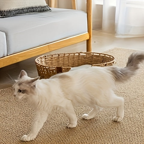 Pet cat scratch mat, pet floor mat, cat nest, dog cage, meal mat