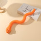 1pc Interactive Chew Toy Snake - Heavy-Duty Dog Puzzle Toy with Thick Rubber-like Texture, Individually Wrapped for Hygiene - Tough Chewer-Resistant, Non-Toxic Chew Bone for Puppies & Adult Dogs - Scratch-Resistant, for Aggre