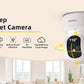 BoyKeep 5g/2.4ghz WiFi Smart Camera, 2K High-definition Indoor Safety Monitor, Special Safety Camera For Babies And Pets, 360° Panoramic Surveillance Video, Night Vision, Two-way Calls, Memory Card And Cloud Storage, K30