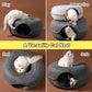 Cozy Donut-Shaped Cat Bed with Interactive Felt Tunnel – Soft Canvas Play and Training Toy for Small to Medium Cats, Ferrets, and Rabbits, Dual-Purpose Comfortable Hideaway in Gray or Multiple Colors, Kitten Bed