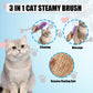 2pcs Pet Spritz Comb, 3-In-1 Cat Steam Brush, USB Charging Convenience, 360° Rotating Pet Steam Brush for Cats and Dogs, Cat Brush, Pet Cleaning, Easytouse Comb, Petsafe Material, Grooming Comb, Cat Lovers, Pet Owners