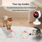 [Endless Fun Laser Chase Toy] Interactive Laser Chase Cat Toy - USB Rechargeable, Handheld or Desktop Mounted, Auto-Switching Timer for Endless Fun