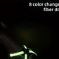 [LED Dog Vest] USB-Powered 8-Color LED Rechargeable Dog Vest with Flickering Lights | Geometric Pattern Pet Safety Harness for Medium & Large Dogs Under 4ft, Night Visibility Gear, Safe Visibility at Night, Dog Leash, USBchar