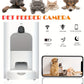 1pc YIIYRY Wi-Fi Smart Pet Feeder, 4L Automatic Cat & Dog Food Dispenser with 15-Second Meal Ordering, USB Powered (SD Card Not Included), Removable Charger, Voice Intercom for Two-Way Communication, Automatic Pet Feeding | M