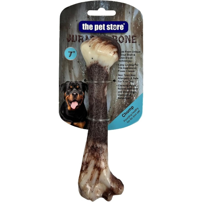 The Pet Shop Offers a Jurassic Bone Dog Chew Toy Designed for Aggressive Chewers, Ensuring Maximum Durability And Hours of Enjoyment for Your Pet, Dog Toy For Aggressive Chewer, Dog Accessory And Supplies