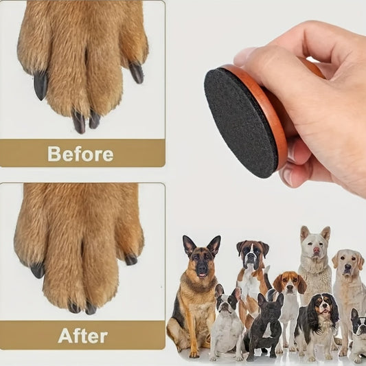 Pet Nail Care | Dog Nail File | Scratch Square for Dogs | Stress-Free Nail Care | Durable PP Material