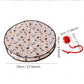 3pcs Pet Self-Entertainment Toy Set: 1 Round Double-Layer Hunting Cover + 2 Red Automatic Cat Balls