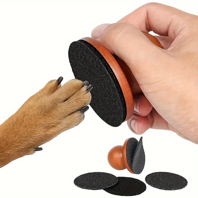 Pet Nail Care | Dog Nail File | Scratch Square for Dogs | Stress-Free Nail Care | Durable PP Material