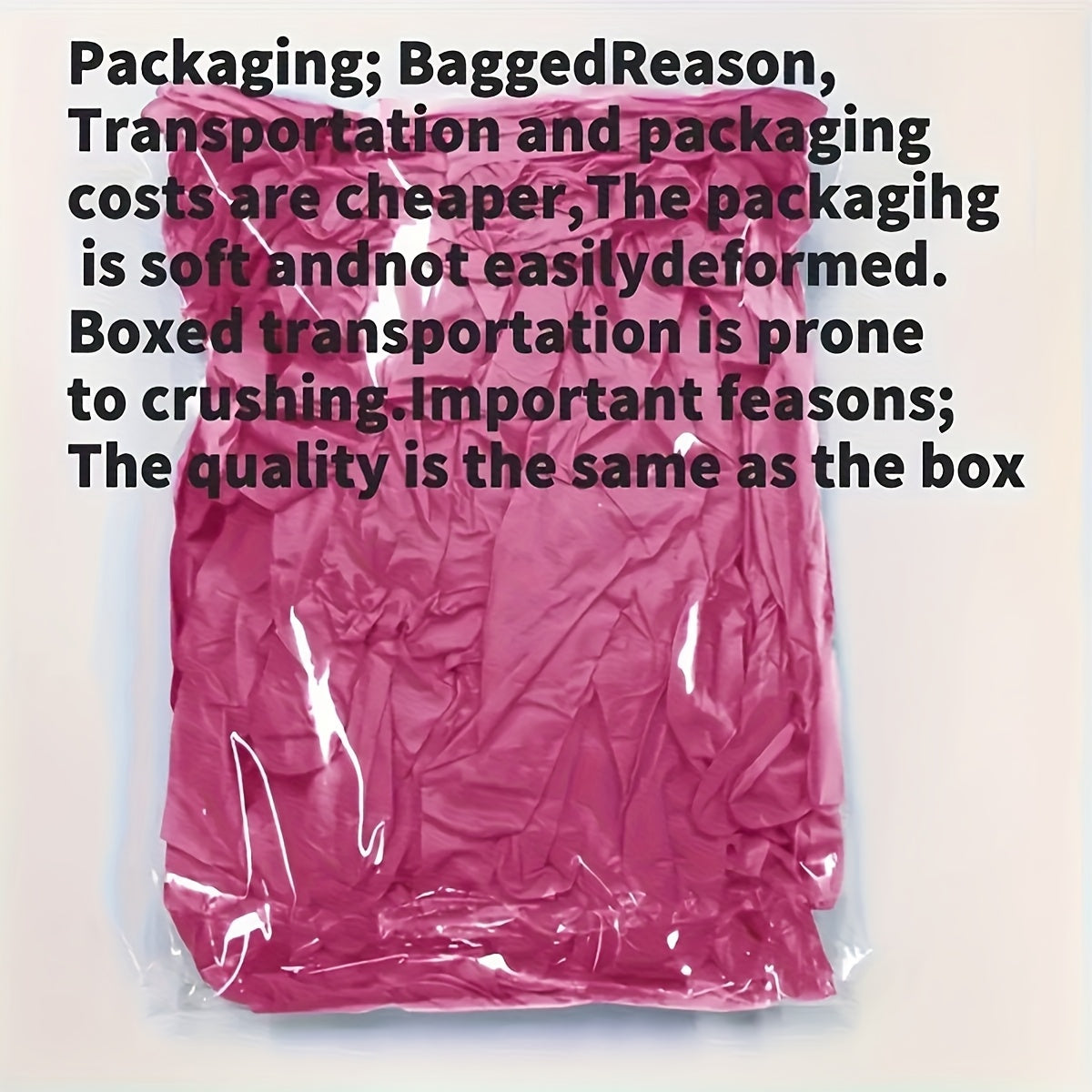 Deep Pink Disposable Nitrile Gloves - Lightweight, Suitable for Household Cleaning, Pet Care, Hair Dyeing - & Alcohol-Free, Available in S/M/L Sizes, Multi-Purpose Cleaning Gloves, Stylish Kitchen Use, All-Season, Disposable