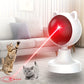 [Endless Fun Laser Chase Toy] Interactive Laser Chase Cat Toy - USB Rechargeable, Handheld or Desktop Mounted, Auto-Switching Timer for Endless Fun