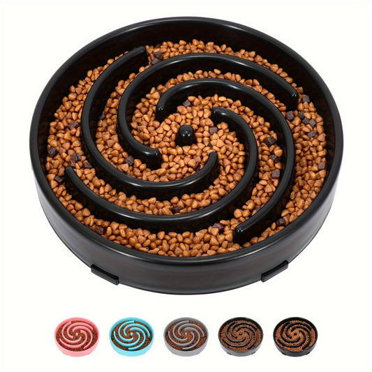 Ruicyg Large Slow Feeder Dog Bowl - Anti-Choke Maze Design for Healthy Eating, Durable PP Material, Ideal for Large Breeds, RUICYG