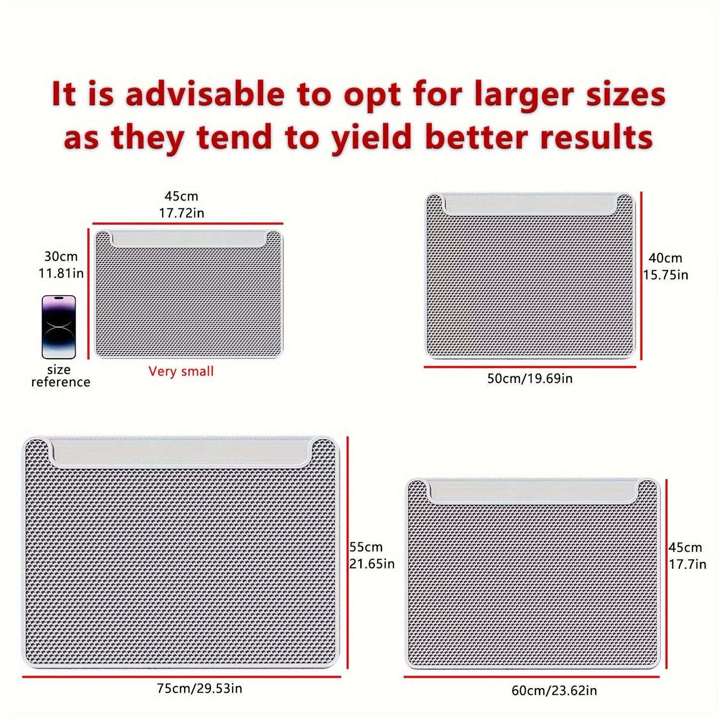 Double Layer Cat Litter Mat, Anti-splash Dust Control Easy To Clean Indoor Cat Cleaning Mat Trapping Box