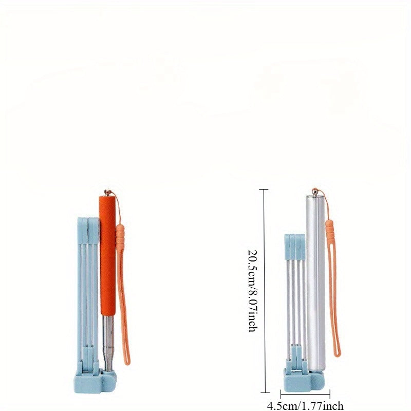 1pc Dog Poop Scooper with Telescopic Handle - Durable Plastic Pet Waste Bag Dispenser for Outdoor Walks, Easy-to-Use Design for Dog Owners, No Battery Needed, Dog Poop Bag, Sturdy Construction, Dog Poop Picker, Pooper Scooper