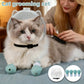 Cat beauty headgear set, transparent and breathable Elizabeth collar, including 1 headgear and 4 paw gear sets, cat anti-licking and biting headgear, specially designed for beauty and bathing, durable and reusable.