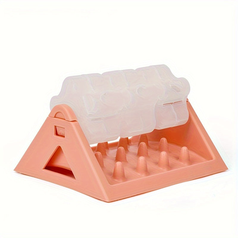 Interactive Slow Feeder Pet Toy - 360° Rotating Puzzle Feeder, Durable PP Material for Weight Loss and Anti-Gobble, Prevents Boredom to Prevent Obesity, Suitable for Cats and Dogs
