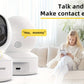 BoyKeep 5g/2.4ghz WiFi Smart Camera, 2K High-definition Indoor Safety Monitor, Special Safety Camera For Babies And Pets, 360° Panoramic Surveillance Video, Night Vision, Two-way Calls, Memory Card And Cloud Storage, K30