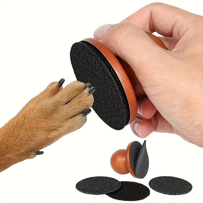 Pet Nail Care | Dog Nail File | Scratch Square for Dogs | Stress-Free Nail Care | Durable PP Material