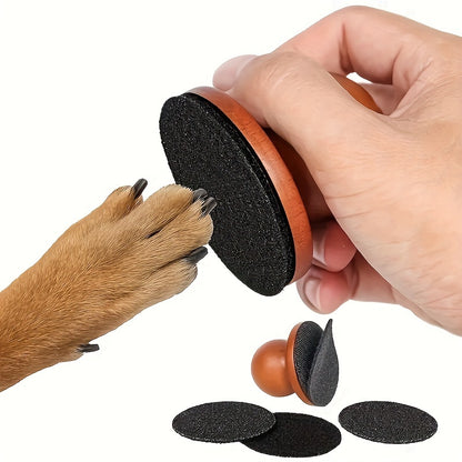 Pet Nail Care | Dog Nail File | Scratch Square for Dogs | Stress-Free Nail Care | Durable PP Material