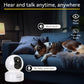 2PCS BoyKeep 5g/2.4ghz WiFi Smart Camera, High-definition Indoor Safety Monitor, Special Safety Camera For Babies And Pets, 360° Panoramic Surveillance Video, Night Vision, Two-way Calls, Memory Card And Cloud Storage, K30